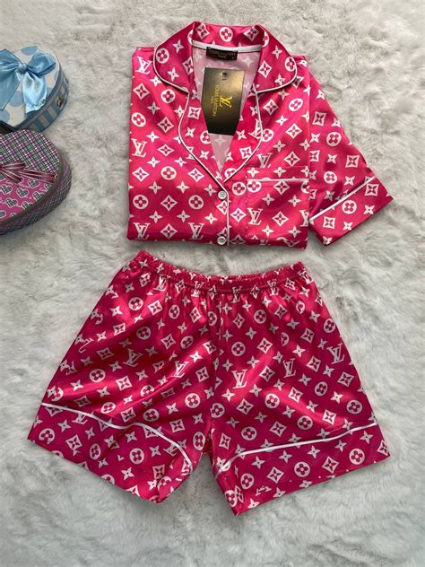 louis vuitton pyjama womens|louis vuitton silk pajamas.